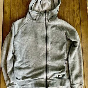 Nike zip-up hoodie size small